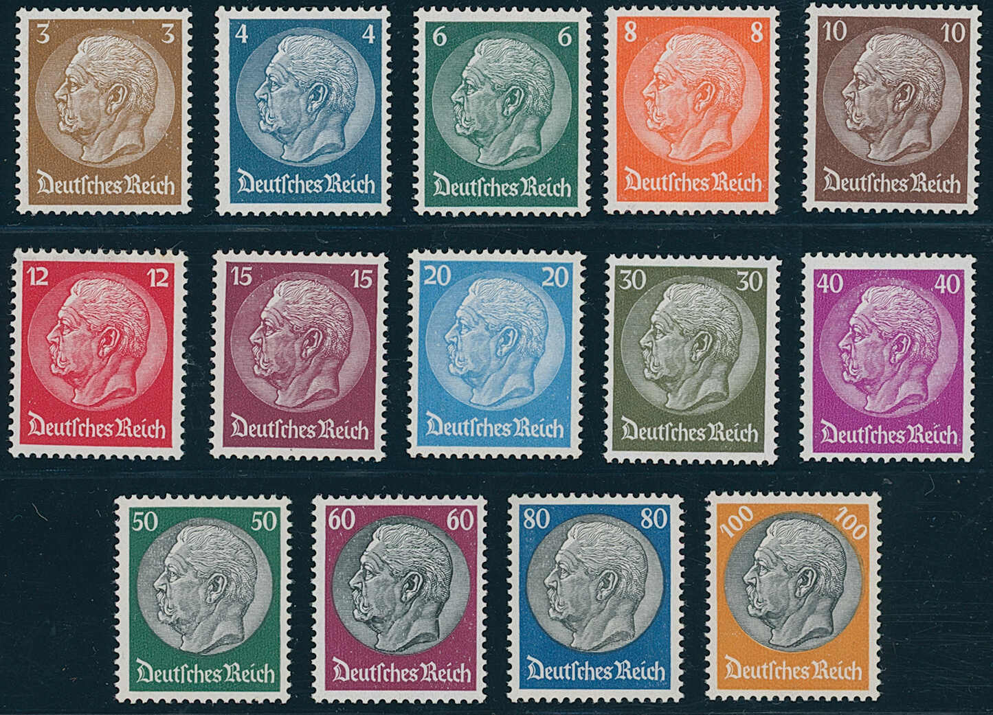 DR 1933 MiNr. 482-495