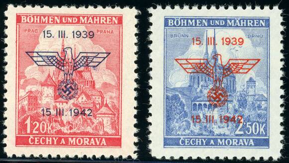 B.u.M. 1942 MiNr. 83-84