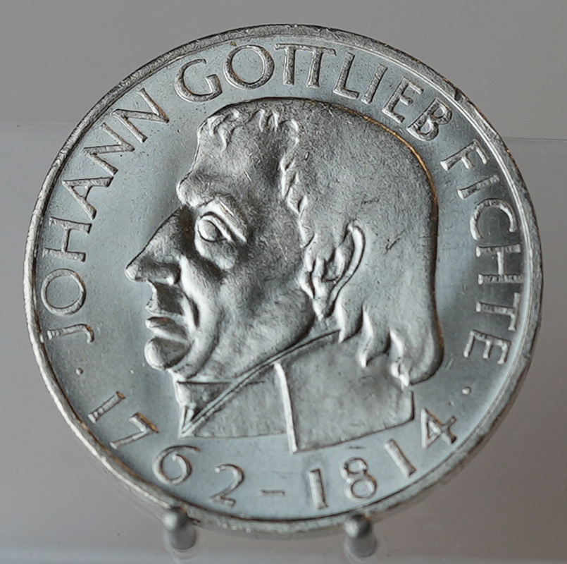 BRD 5 DM Fichte 1964 J, Jaeger 393