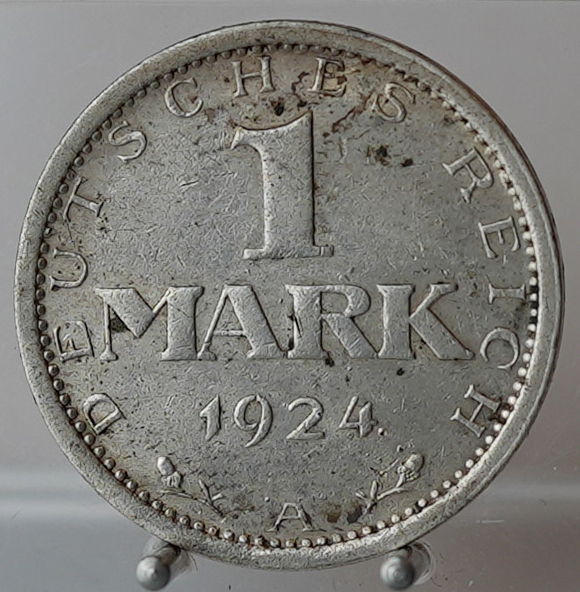 WEIMAR 1 Mark Silber 1924 A, Jaeger 311