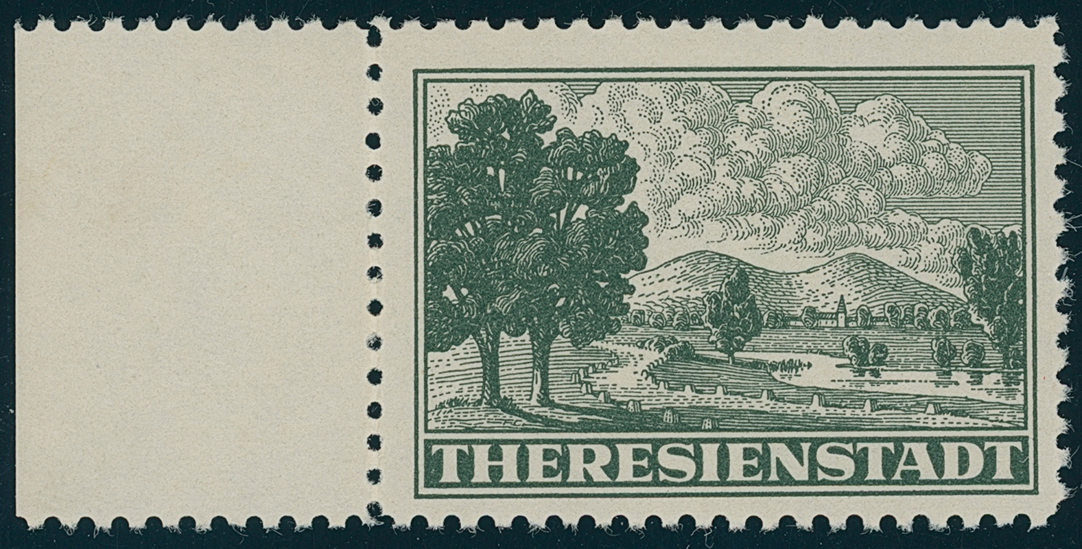 B. u. M. 1943 Theresienstadt MiNr. Z1