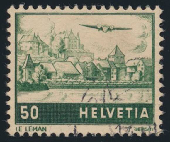 SCHWEIZ 1941 MiNr. 389 DP SCHWEIZ 1941 MiNr. 389 DP