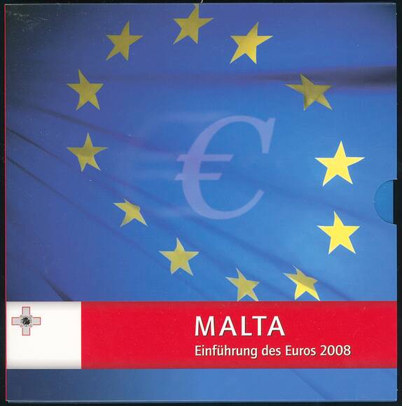 MALTA 2008 Euro-Kursmünzensatz