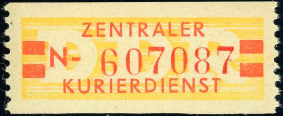 DDR-Dienst MiNr. B 19 I N N