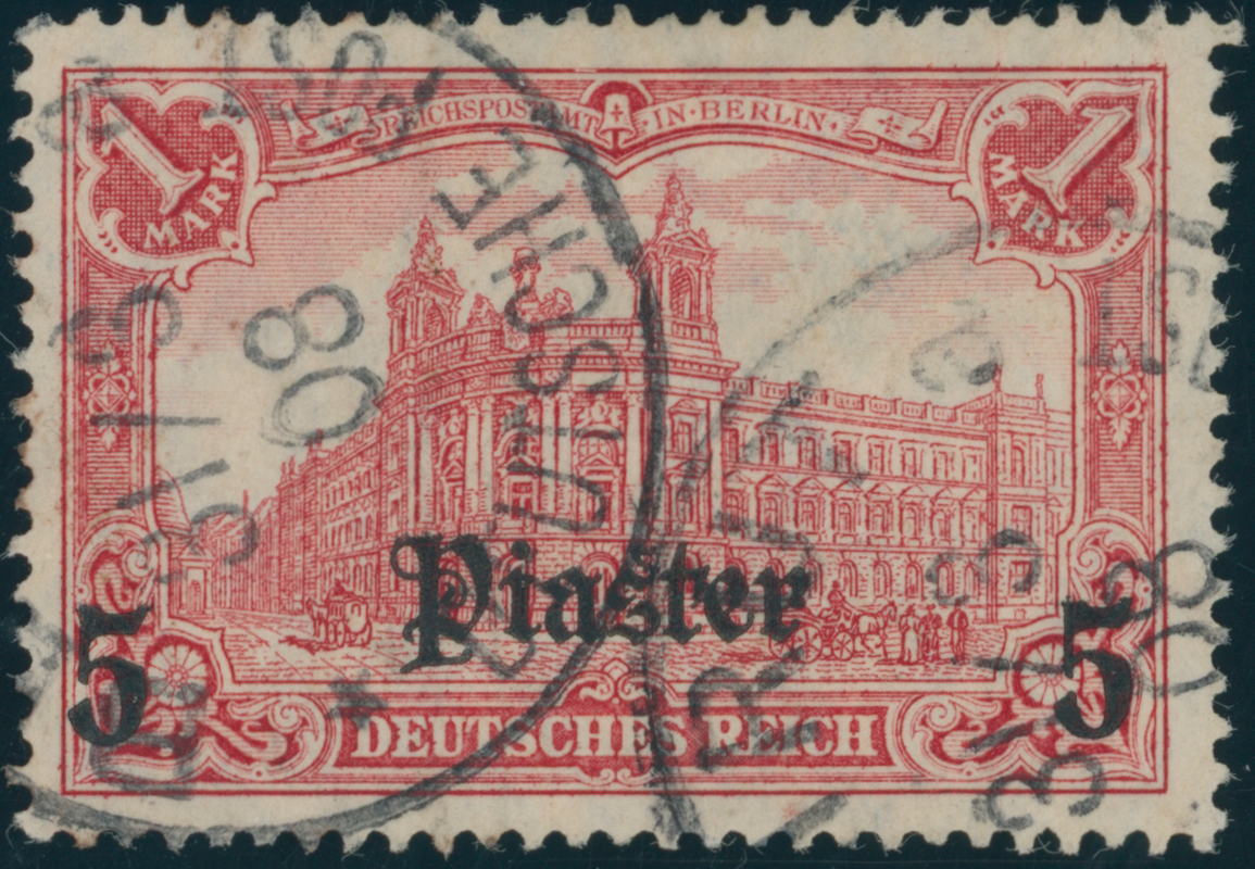 DP TÜRKEI 1907 MiNr. 44 AF I