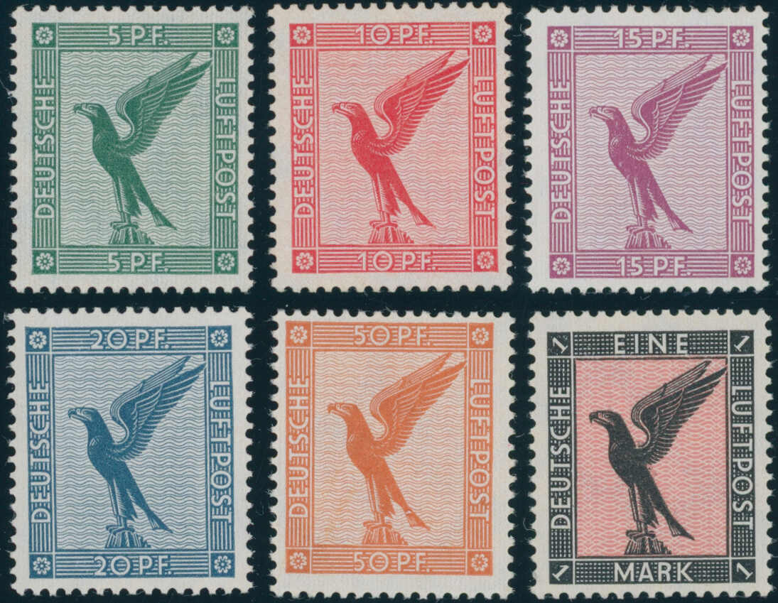 DEUTSCHES REICH 1926 MiNr. 378-384