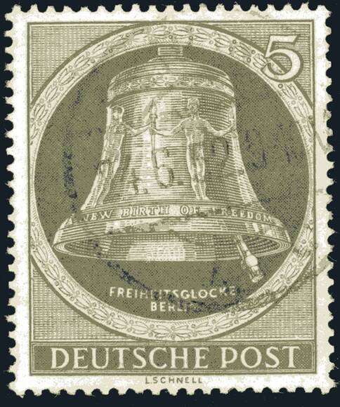 BERLIN 1951 MiNr. 82 y