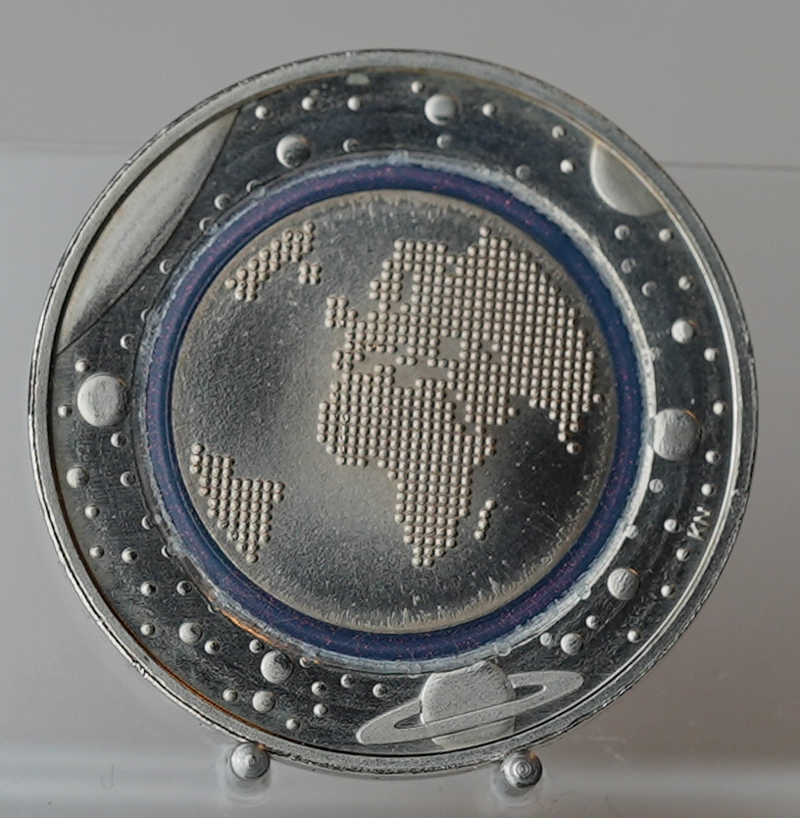 BRD 5 Euro Polymer 2016 A Planet Erde