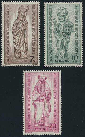 BERLIN 1955 MiNr. 132-134