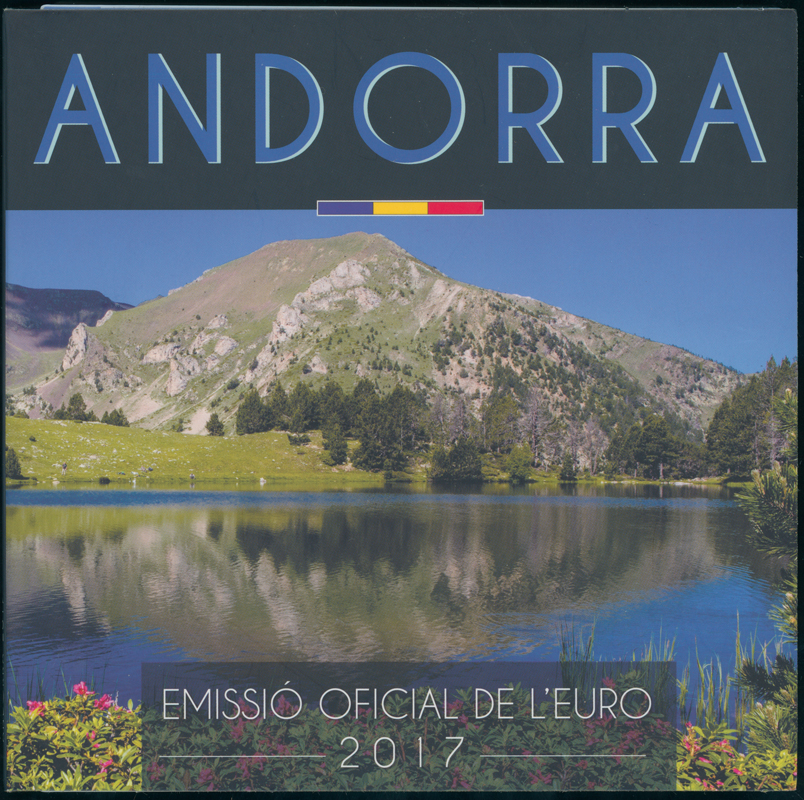 ANDORRA 2017 offizieller Kursmünzensatz