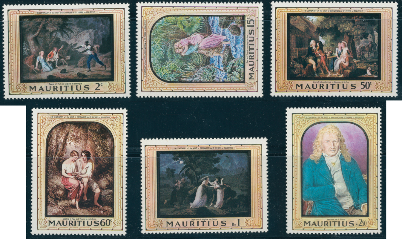 Mauritius 1968 MiNr. 325-330