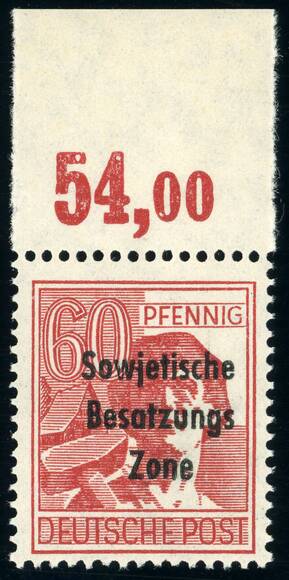 SBZ MiNr. 195 a P OR ndgz