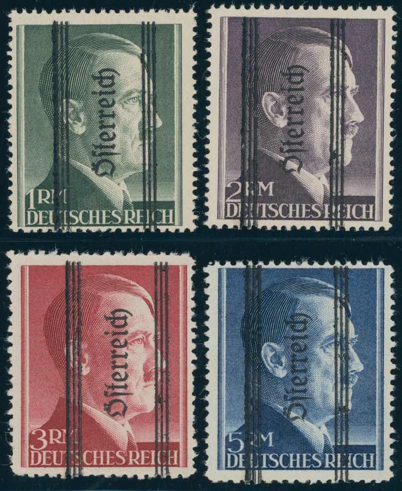 ÖSTERREICH 1945 MiNr. 693-696 II