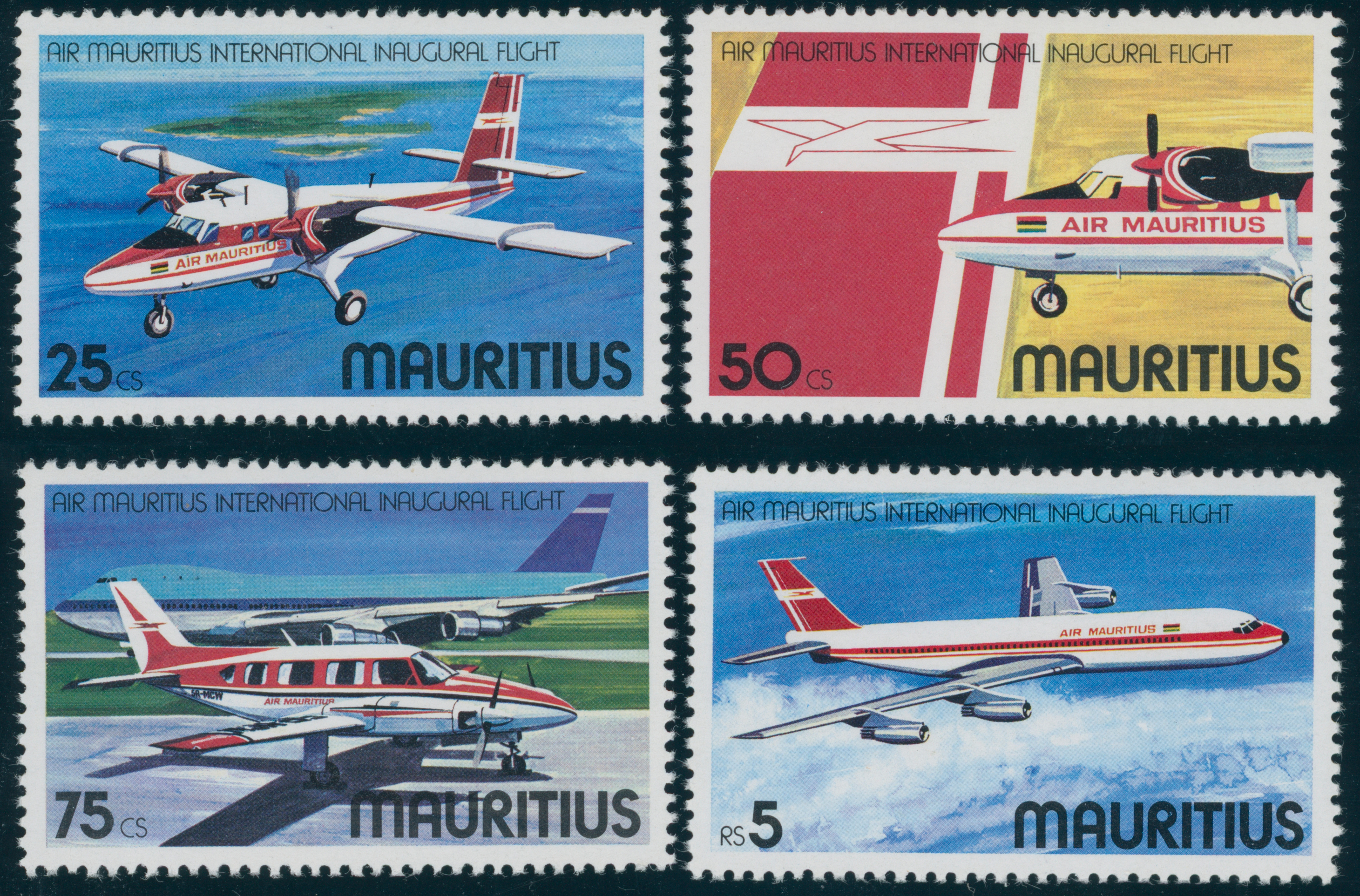 Mauritius 1977 MiNr. 432-435