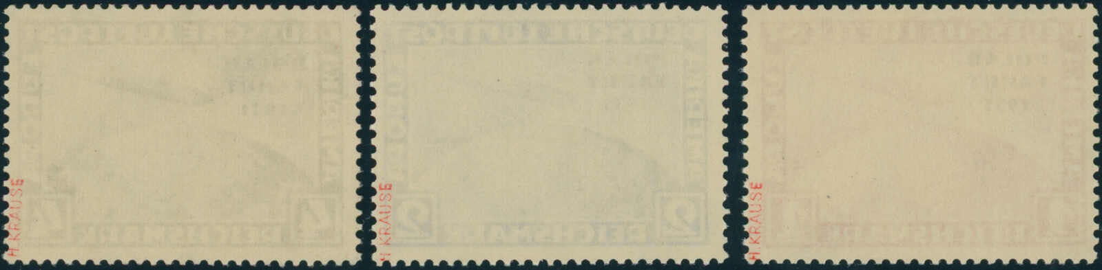 Deutsches Reich 1931 MiNr. 456-458