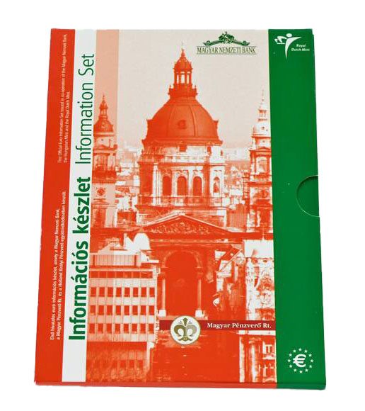 NIEDERLANDE 2003 amtlicher Informationsmünzsatz für Ungarn NIEDERLANDE 2003 amtlicher Informationsmünzsatz für Ungarn