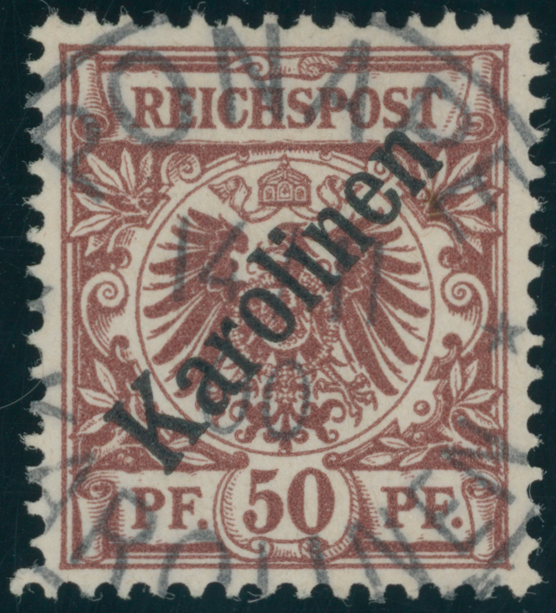 KAROLINEN 1899 MiNr. 6 I