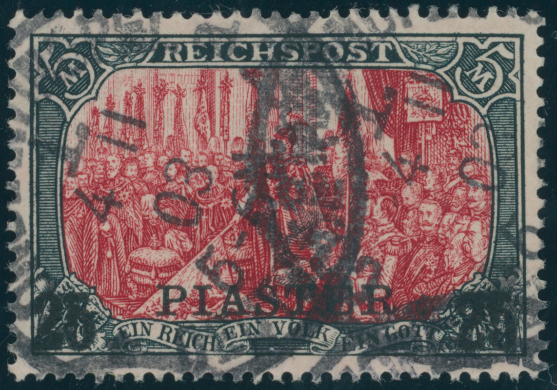 DP TÜRKEI 1900 MiNr. 23 I / II