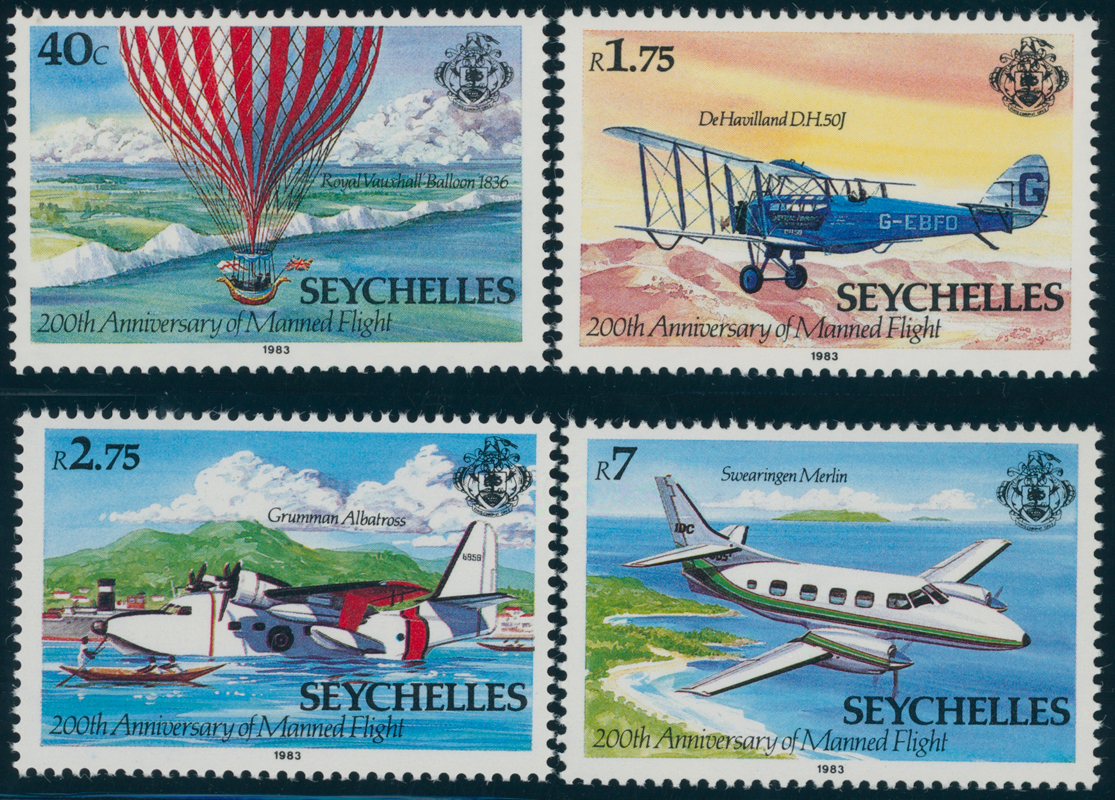 SEYCHELLEN 1983 MiNr. 535-538