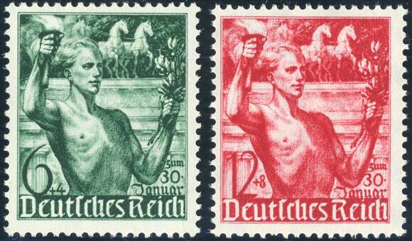 Deutsches Reich 1938 MiNr. 660-661