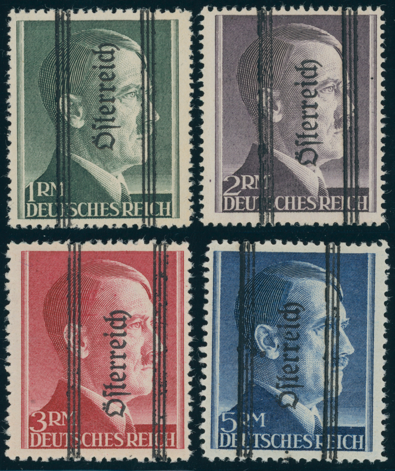ÖSTERREICH 1945 MiNr. 693-696 II