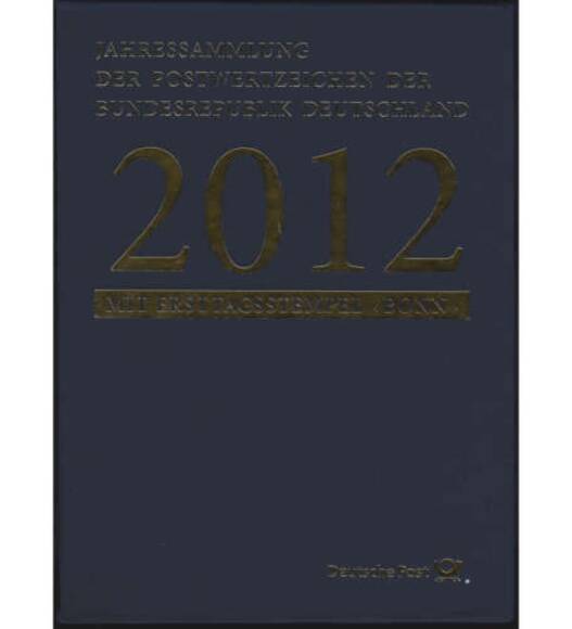 BRD 2012 Jahressammlung der Deutschen Post AG