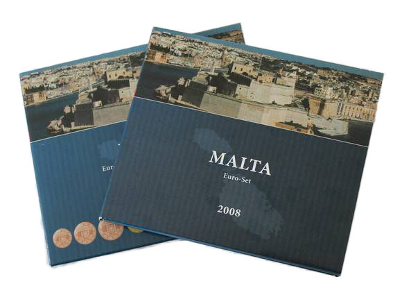 MALTA 2008 Euro-Kursmünzsatz