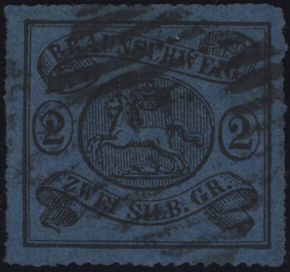 BRAUNSCHWEIG 1864 MiNr. 15 A BRAUNSCHWEIG 1864 MiNr. 15 A