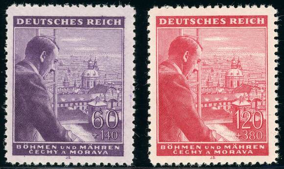 B.u.M. 1943 MiNr. 126-127