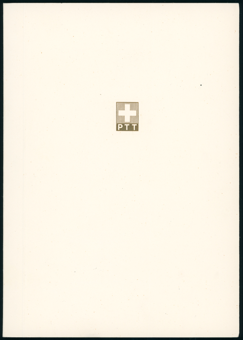 SCHWEIZ 1960-1968 Geschenkheft Freimarken Baudenkmäler