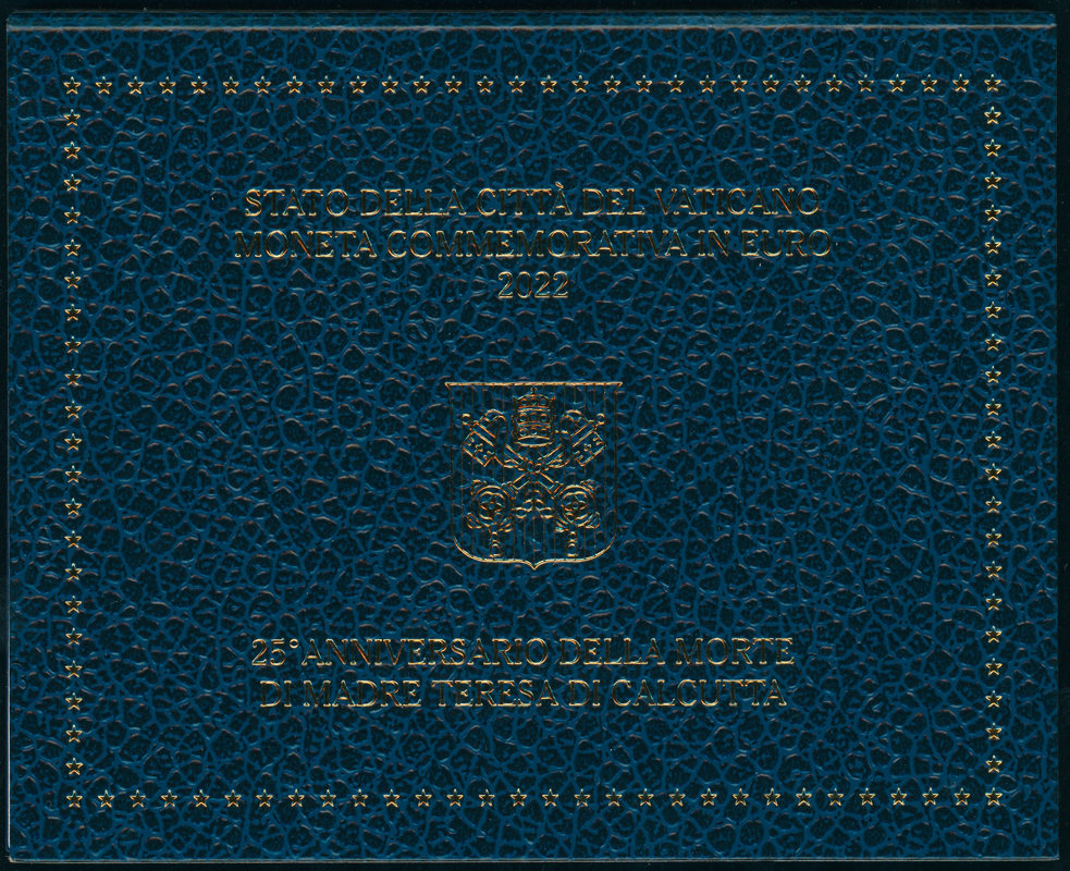 VATIKAN 2022 2 Euro Mutter Teresa von Kalkutta