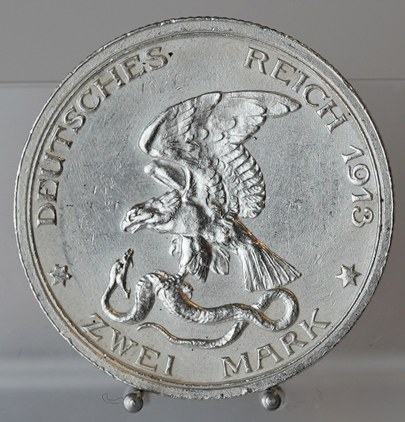 PREUSSEN 2 Mark 1913 Befreiungskriege, Jaeger 109