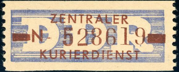DDR-Dienst MiNr. B 20 N N