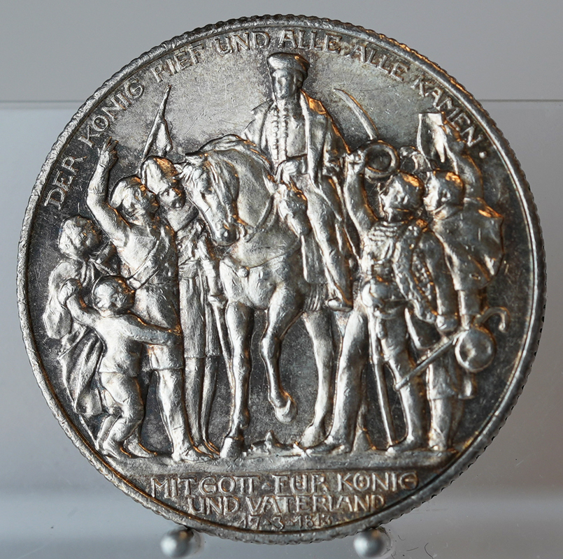 PREUSSEN 2 Mark 1913 Befreiungskriege, Jaeger 109