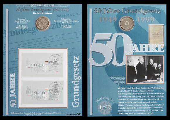 NUMISBLATT 1/1999 Deutsche Post