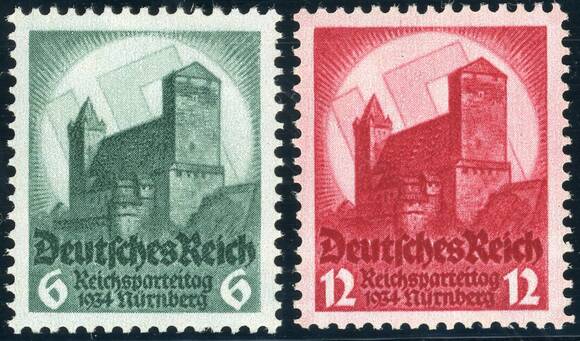 DR 1934 MiNr. 546-547