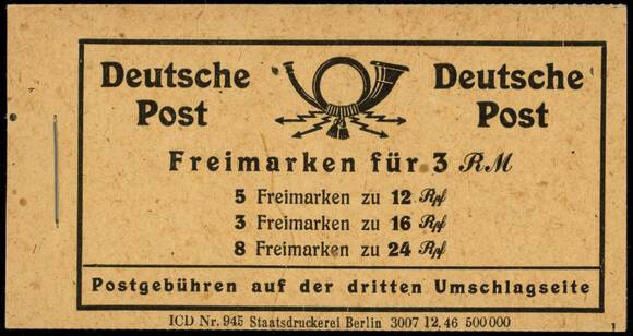 ALL.BES Markenheftchen MH 50 RLV X ALL.BES Markenheftchen MH 50 RLV X